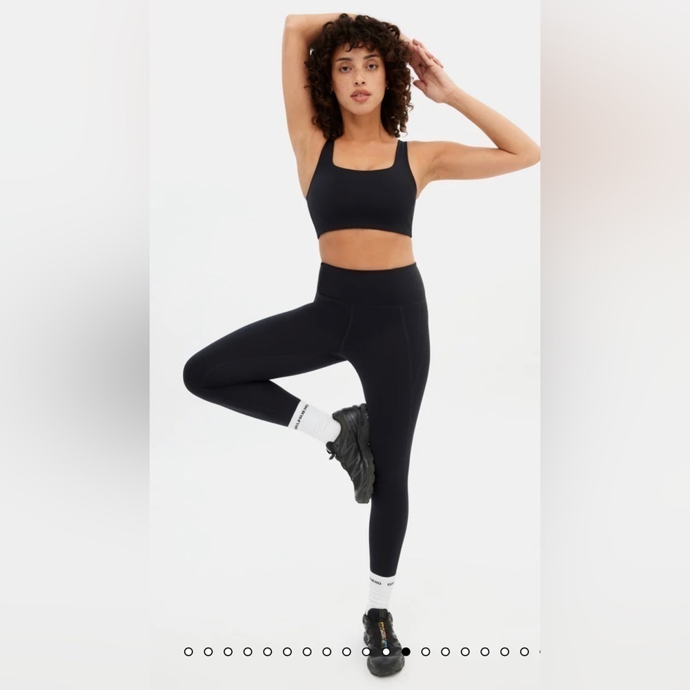 Girlfriend Collective Black Compressive High-Rise Leggings, size XS - Picture 7 of 12